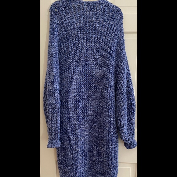 Free People Blue Shades cardigan size XS NWT - Picture 4 of 6
